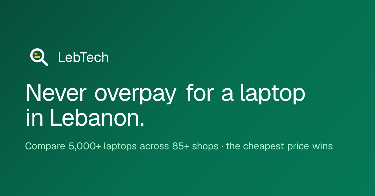 Mojitech - Prices in Lebanon | LebTech